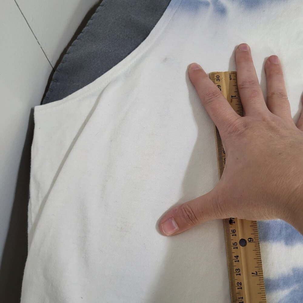 Taylor Swift SZ 4XL Eras Tour Tie Dye Tank Top Shirt Blue White - Picture 7 of 8